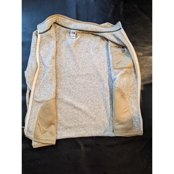 2021 North Face Men Gordon Lyons Full Zip 3XL Beige Sand Long Sleeve Fleece NEW